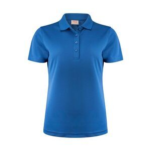 Printer RED Womens/Ladies Smash Polo Shirt / Bright Blue